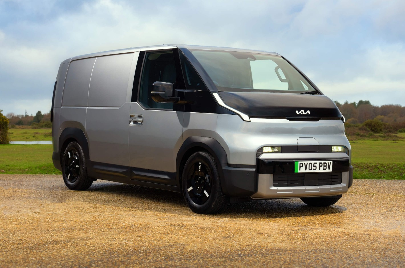 Kia PV5 exterior in official imagery