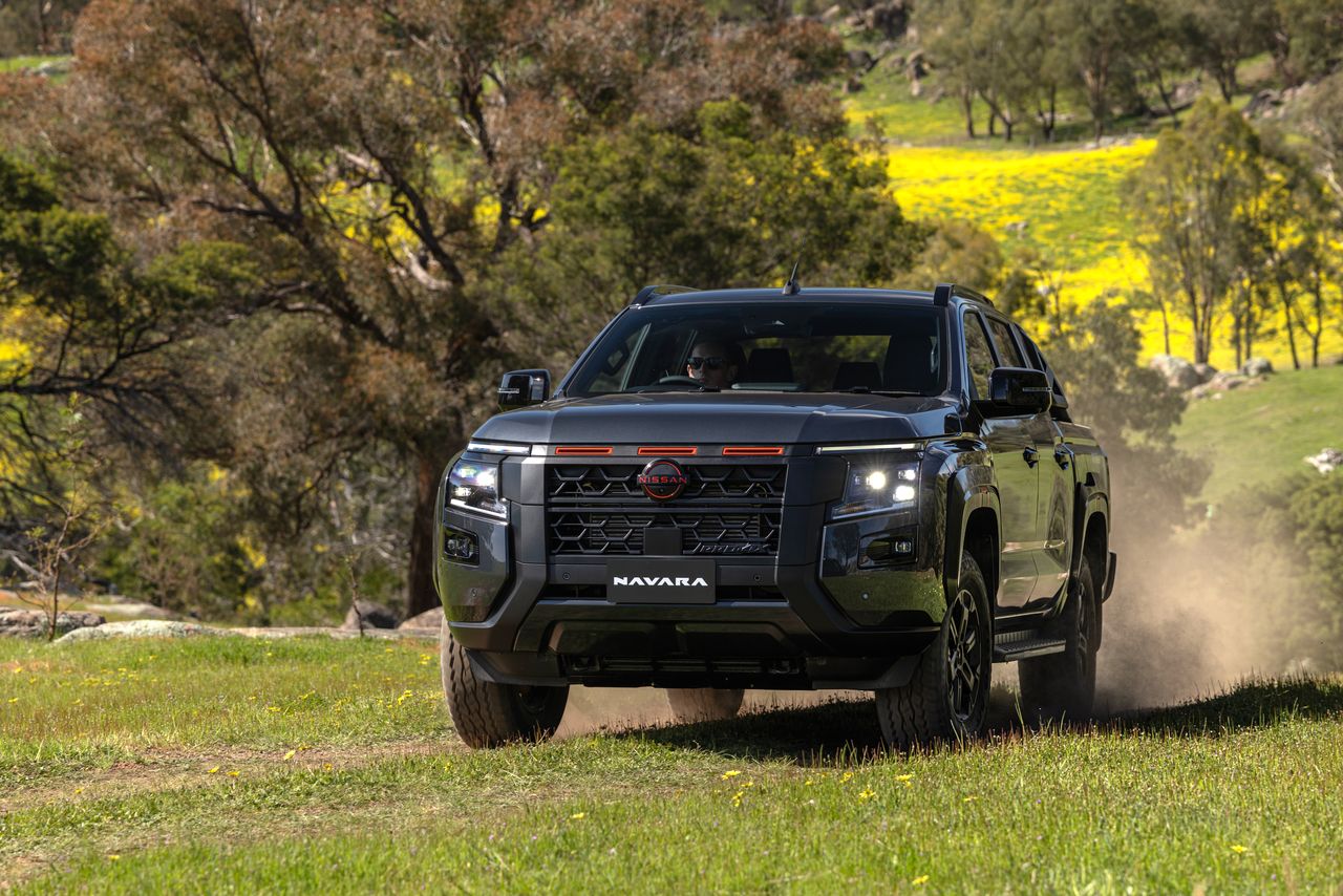 All-new Nissan Navara PRO-4X in official New Zealand model imagery