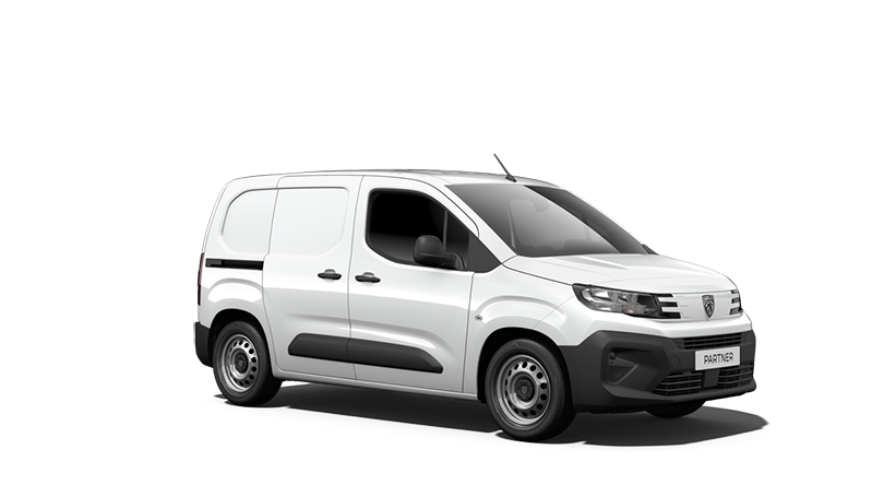 Peugeot Partner compact commercial van in official manufacturer imagery